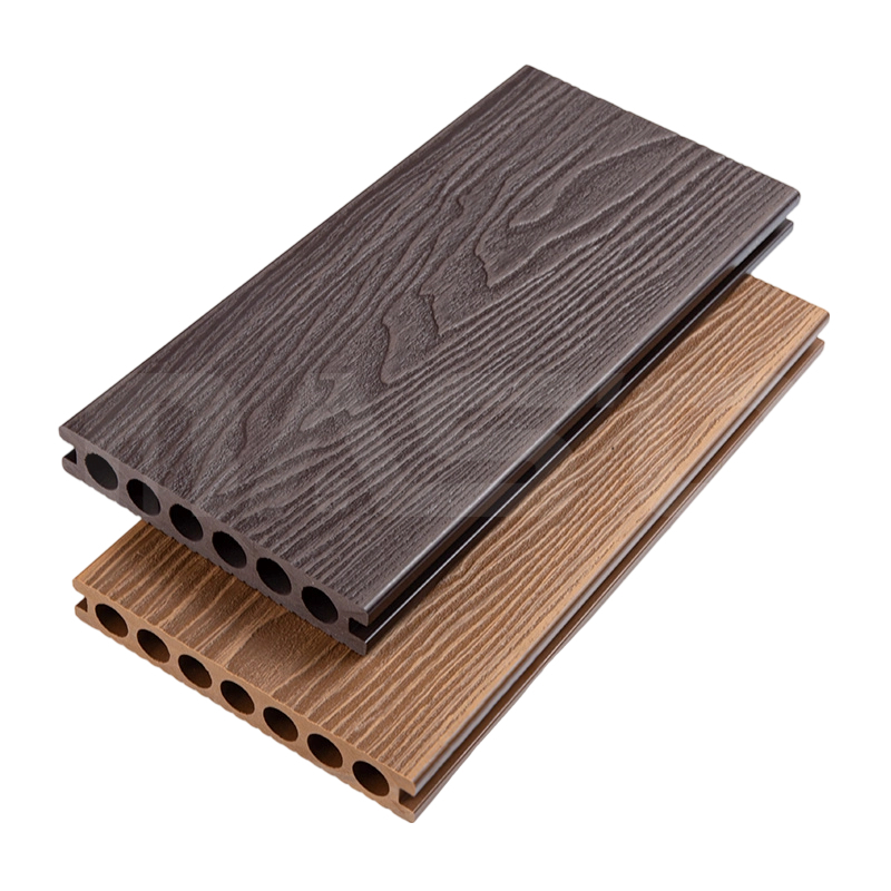 Environmentally Friendly Recycled Materials Anti-Corrosion and Anti-Pest Profundum Caelatum Compositum Decking Board 150mm x 23mm