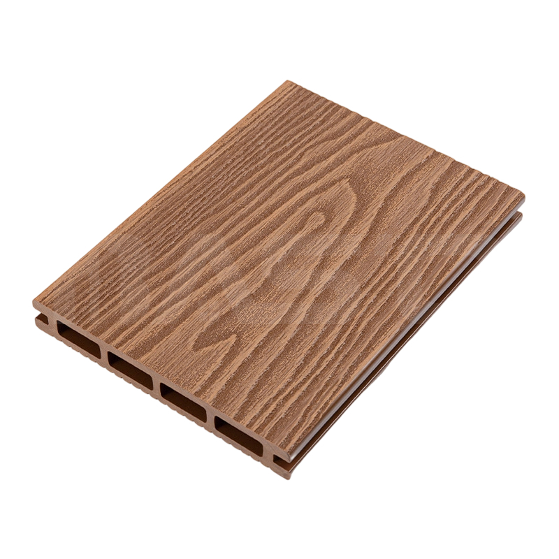 Non-Slip Dura UV repugnans 3D Profundum caelatum composita Decking Board 146mm x 21mm